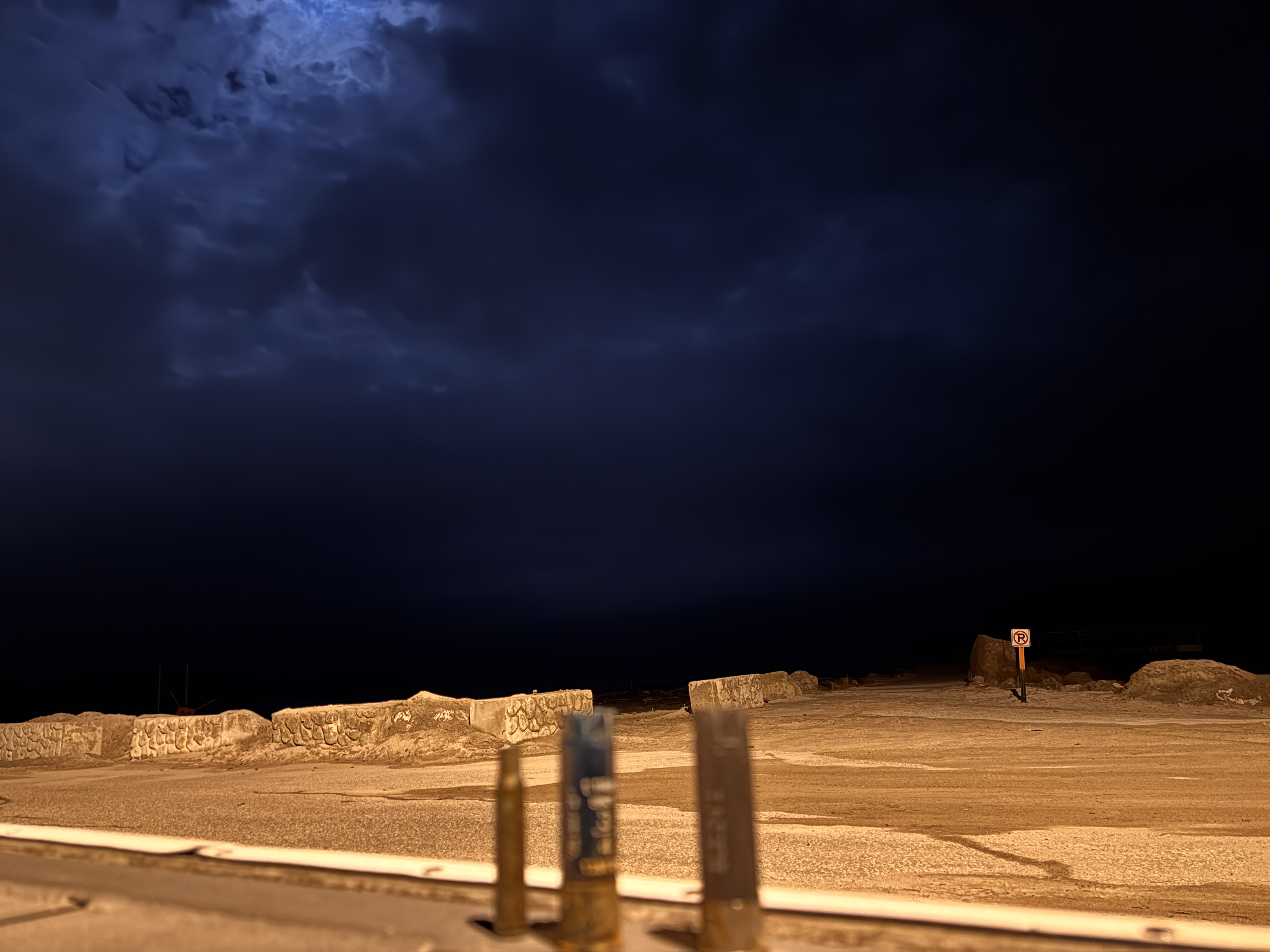 Gun Shells Illuminated With Mystery